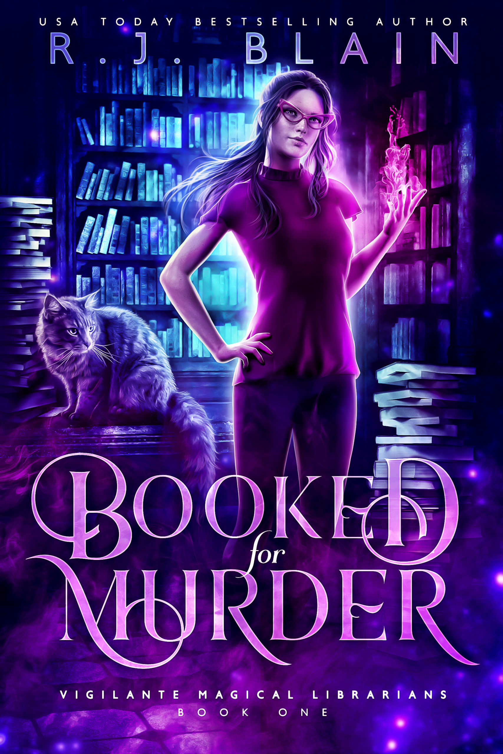 Booked for Murder is now available, humans!